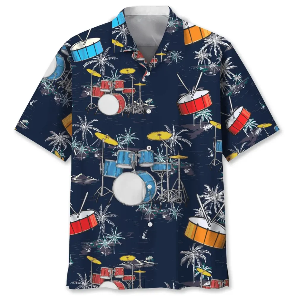 Drum Nature Beach Hawaiian Shirt HWBN2762444 - Beltina