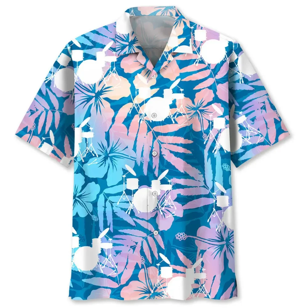 Drum Tropical Nature Hawaiian Shirt HWBN2762438 - Beltina