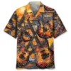 Electric Guitar Art Sunset Hawaiian Shirt HWBN2763697 - Beltina
