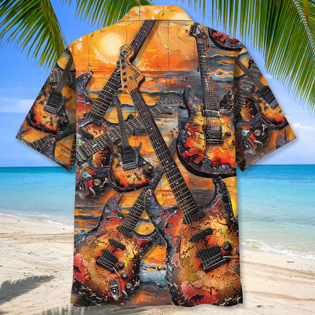 electric-guitar-art-sunset-hawaiian-shirt-3