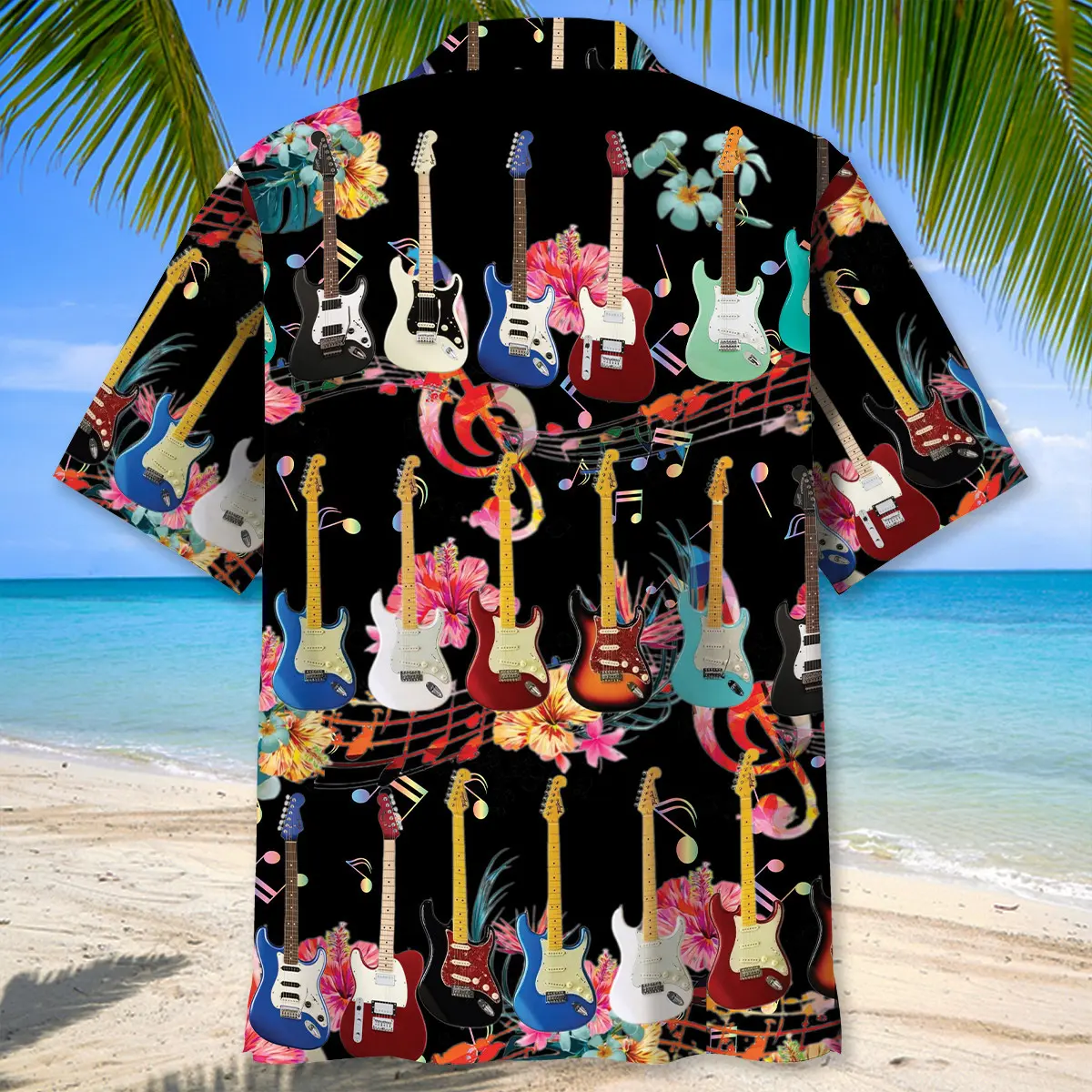 electric-guitar-flower-hawaiian-shirt-3
