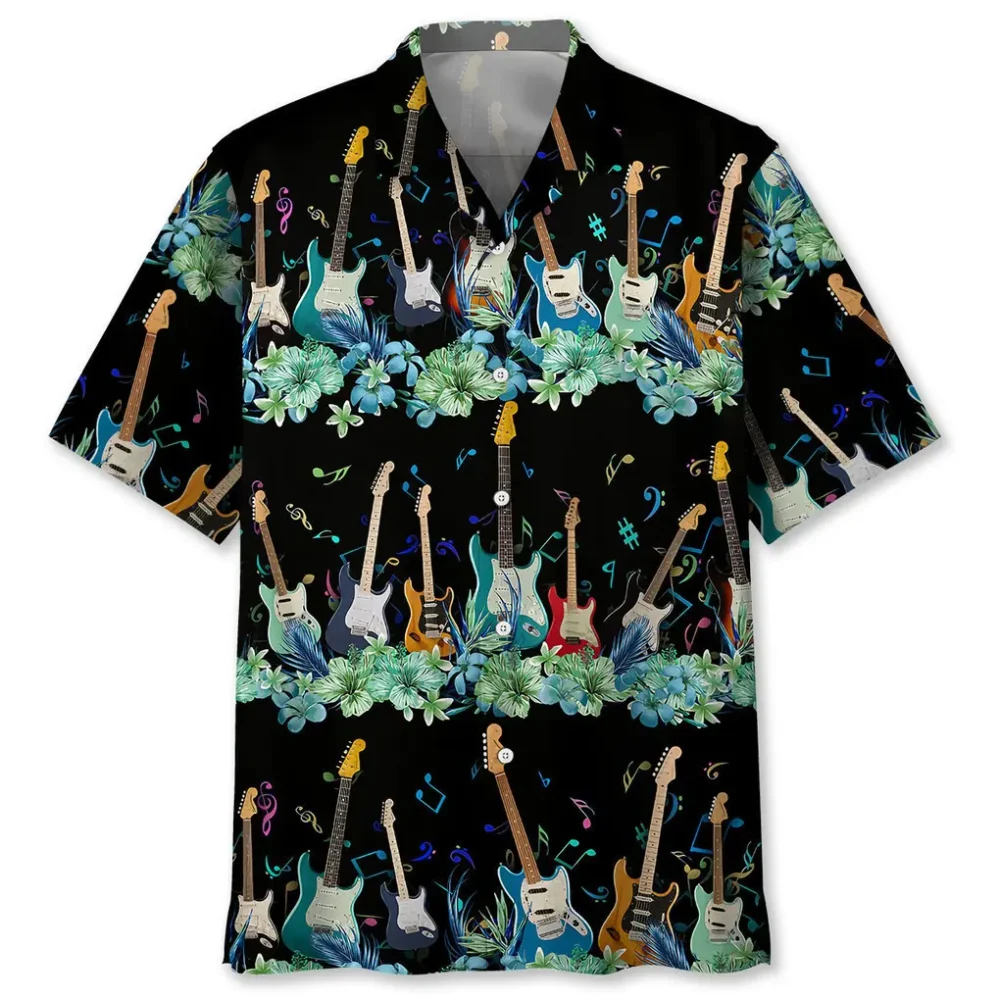 Electric Guitar Hawaiian Shirt HWBN2762464 - Beltina