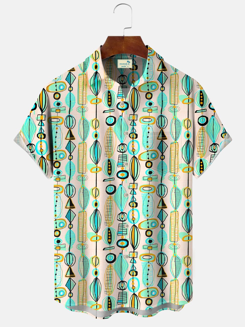 ethnic-pattern-mens-casual-short-sleeved-hawaiian-shirt