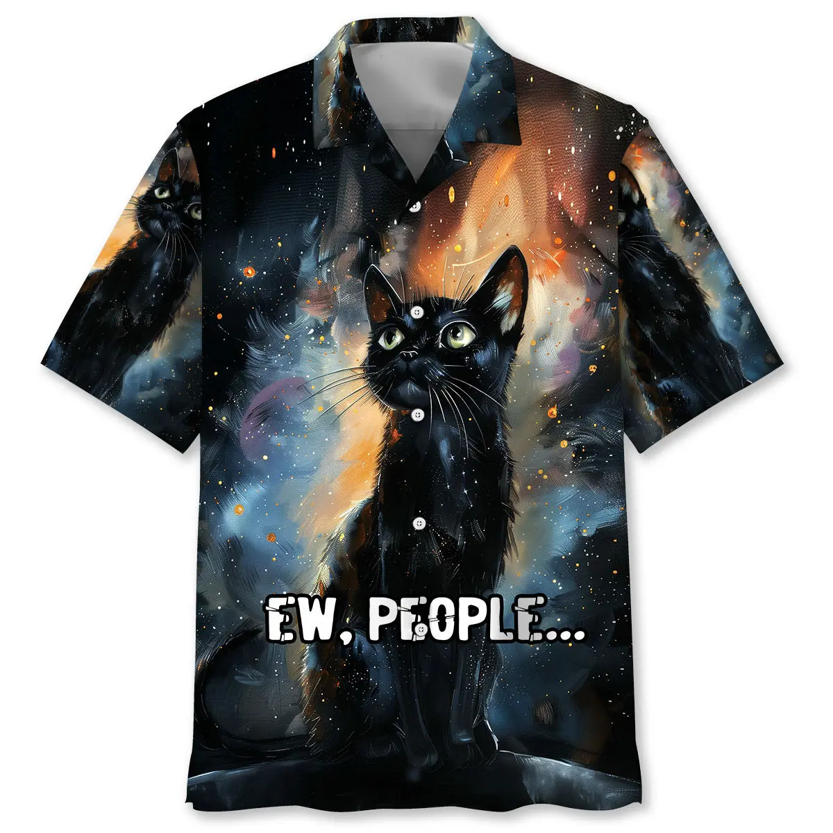 ew-people-black-cat-hawaiian-shirt