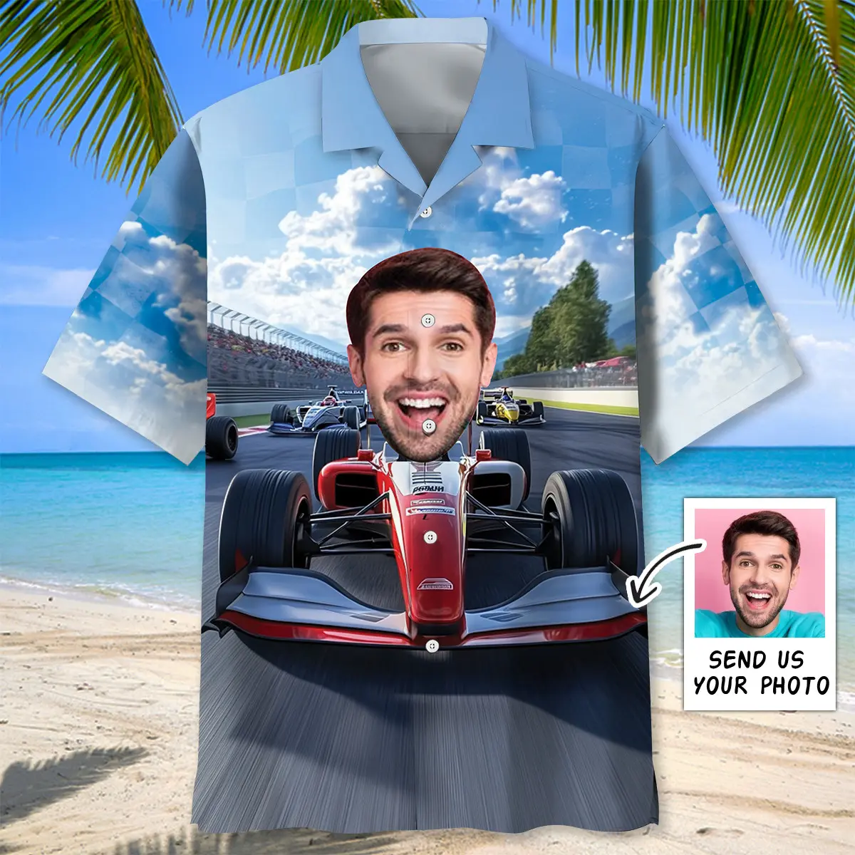 f1-racing-custom-photo-face-hawaiian-shirt
