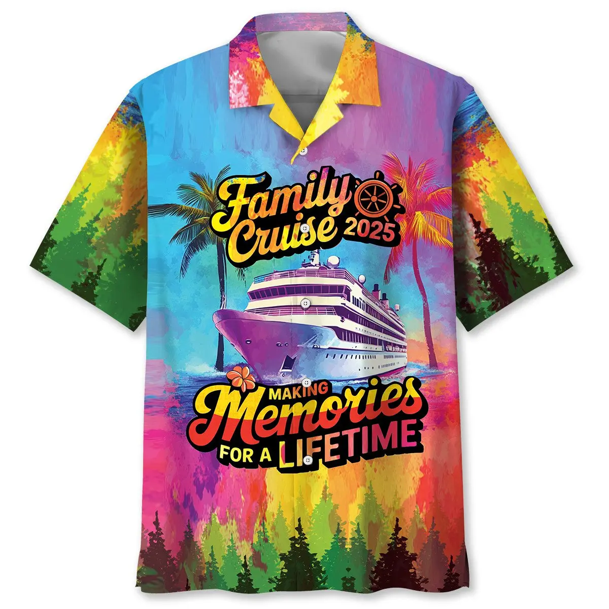 family-cruise-2025-making-memories-for-a-lifetime-hawaiian-shirt