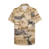 Farmer Donkey Unisex Hawaiian Shirt Aloha Shirt With Donkey And Farm Pattern HWBN2765639 - Beltina