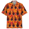 Fire Rooster Hawaiian Shirt HWBN2763165 - Beltina