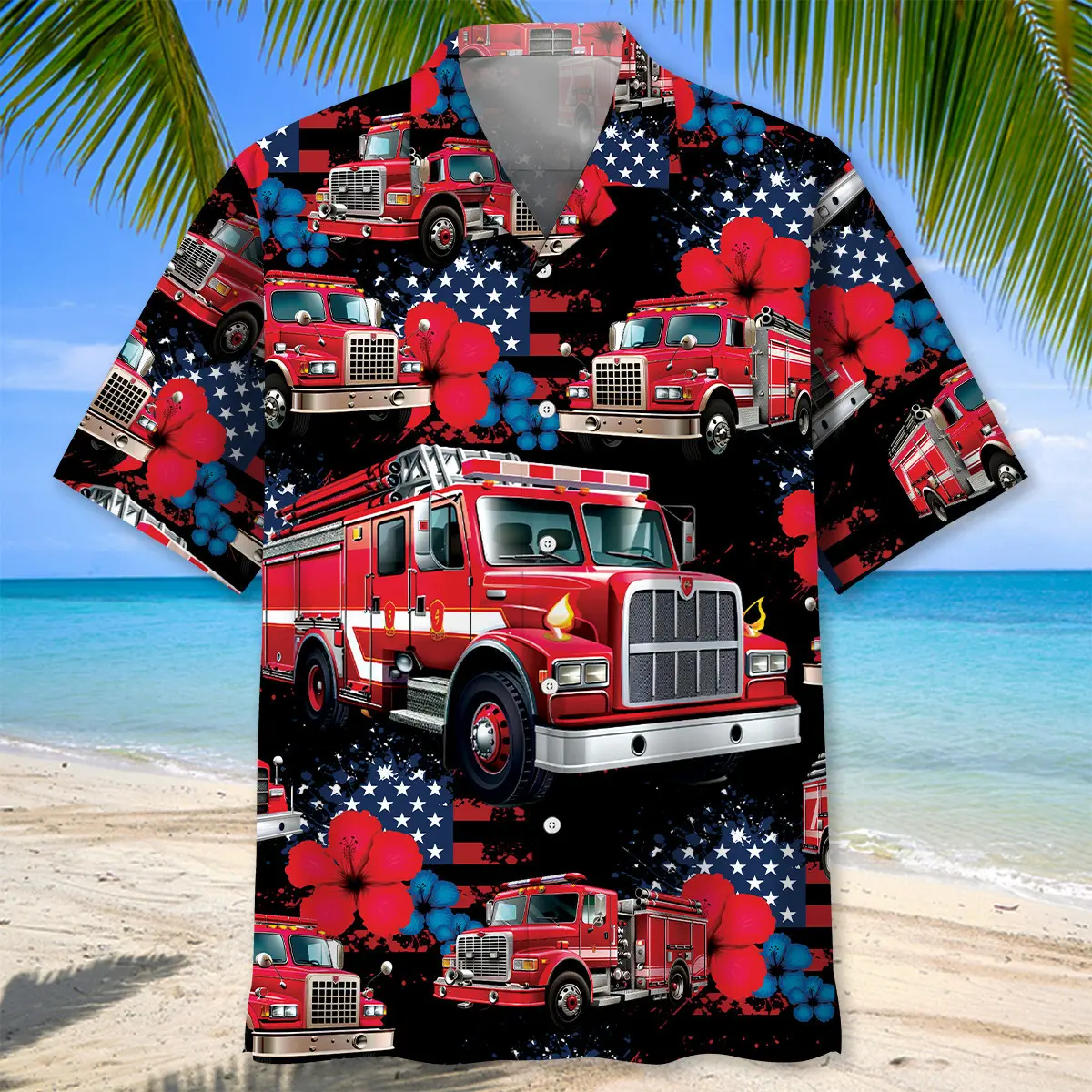 fire-truck-american-hawaiian-shirt-1