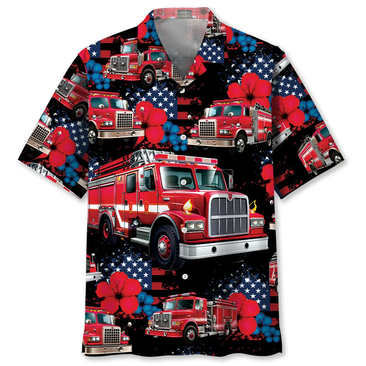 fire-truck-american-hawaiian-shirt