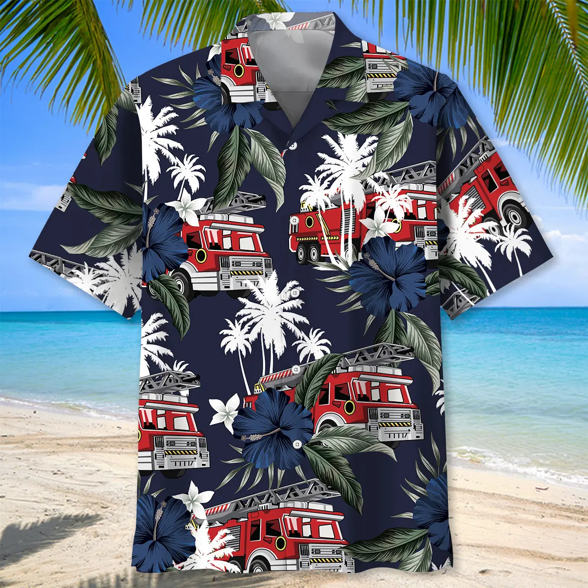 fire-truck-dark-blue-hawaiian-shirt-1