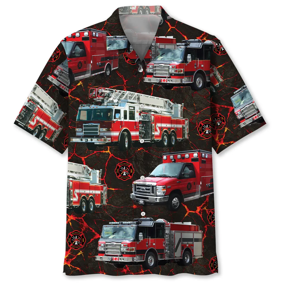 fire-truck-lava-hawaiian-shirt