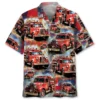 Fire Trucks Vintage Hawaiian Shirt HWBN2764450 - Beltina