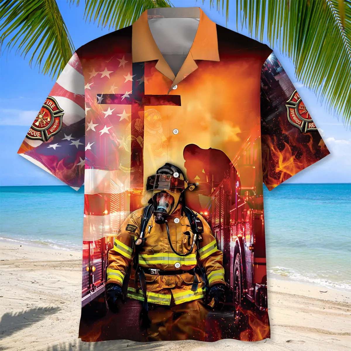 firefighter-brave-hawaiian-shirt-1