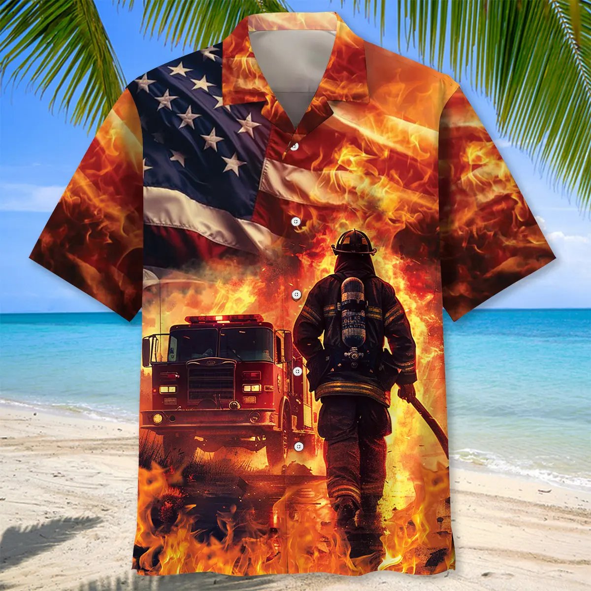 firefighter-memories-hawaiian-shirt-2