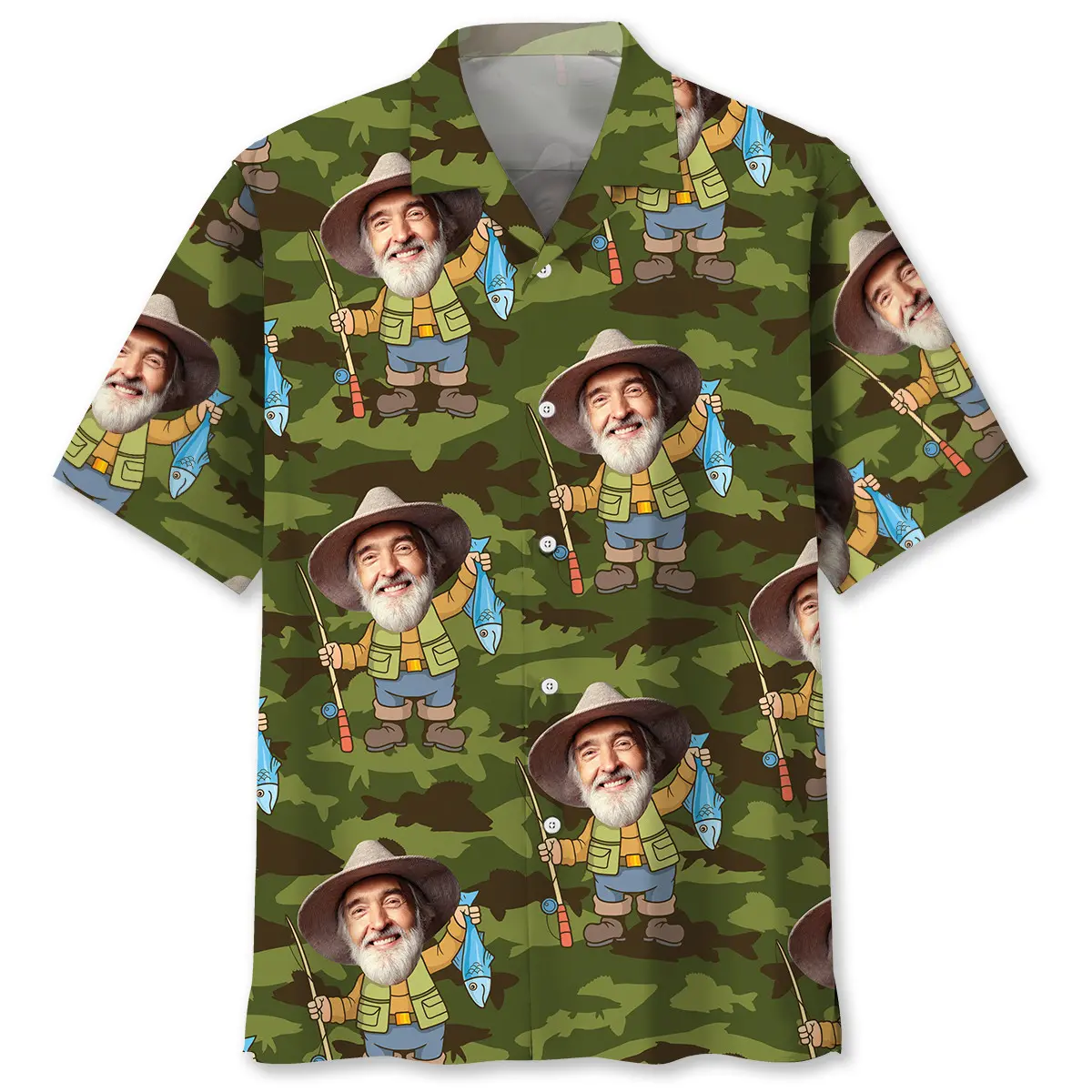 fishing-custom-face-photo-hawaiian-shirt-1