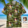 Fishing Custom Photo Face Hawaiian Shirt HWBN2764886 - Beltina