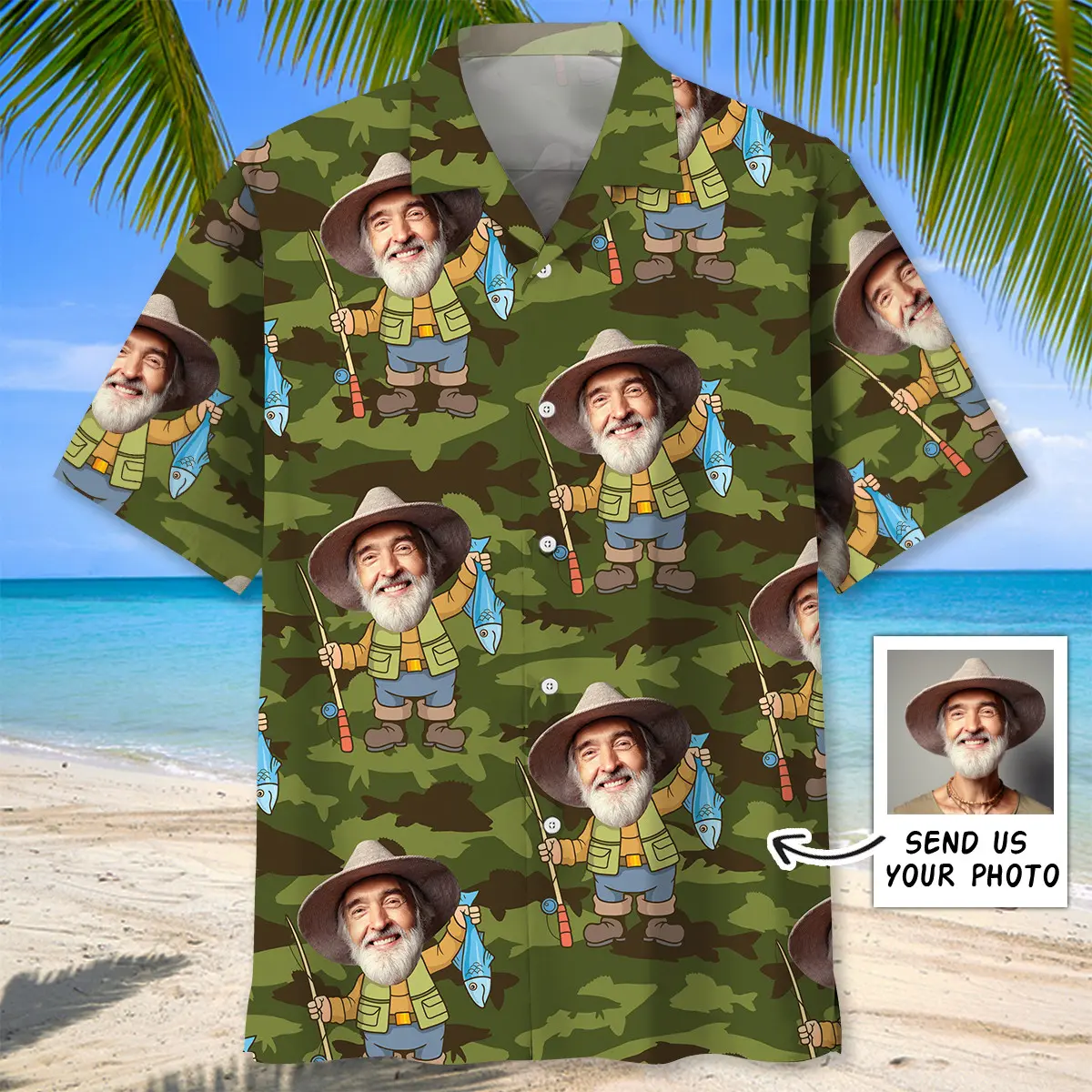 fishing-custom-face-photo-hawaiian-shirt