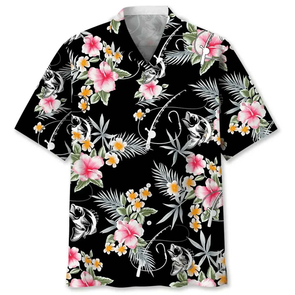 Fishing Flower Hawaiian Shirt HWBN2762454 - Beltina