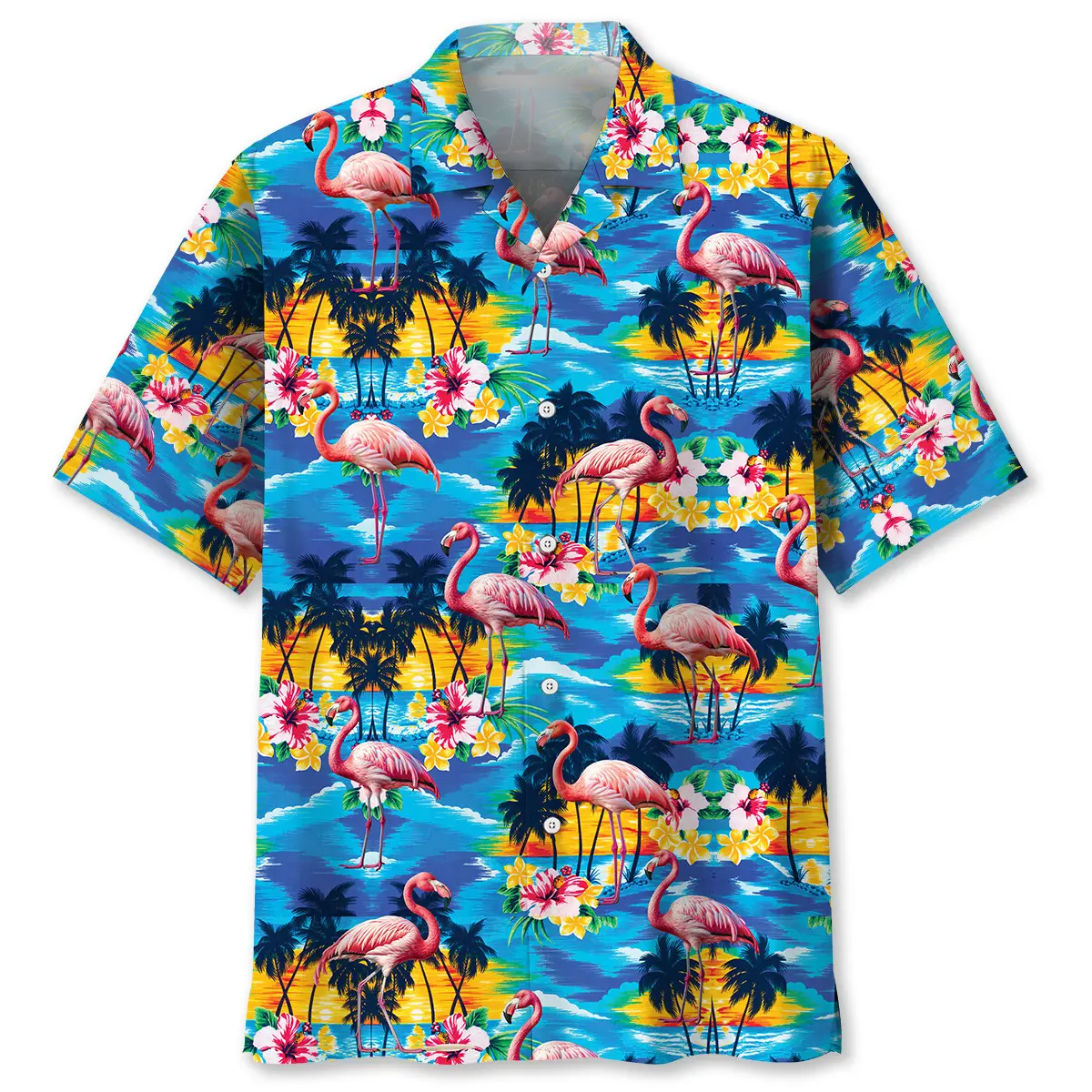 flamingo-beach-hawaiian-shirt