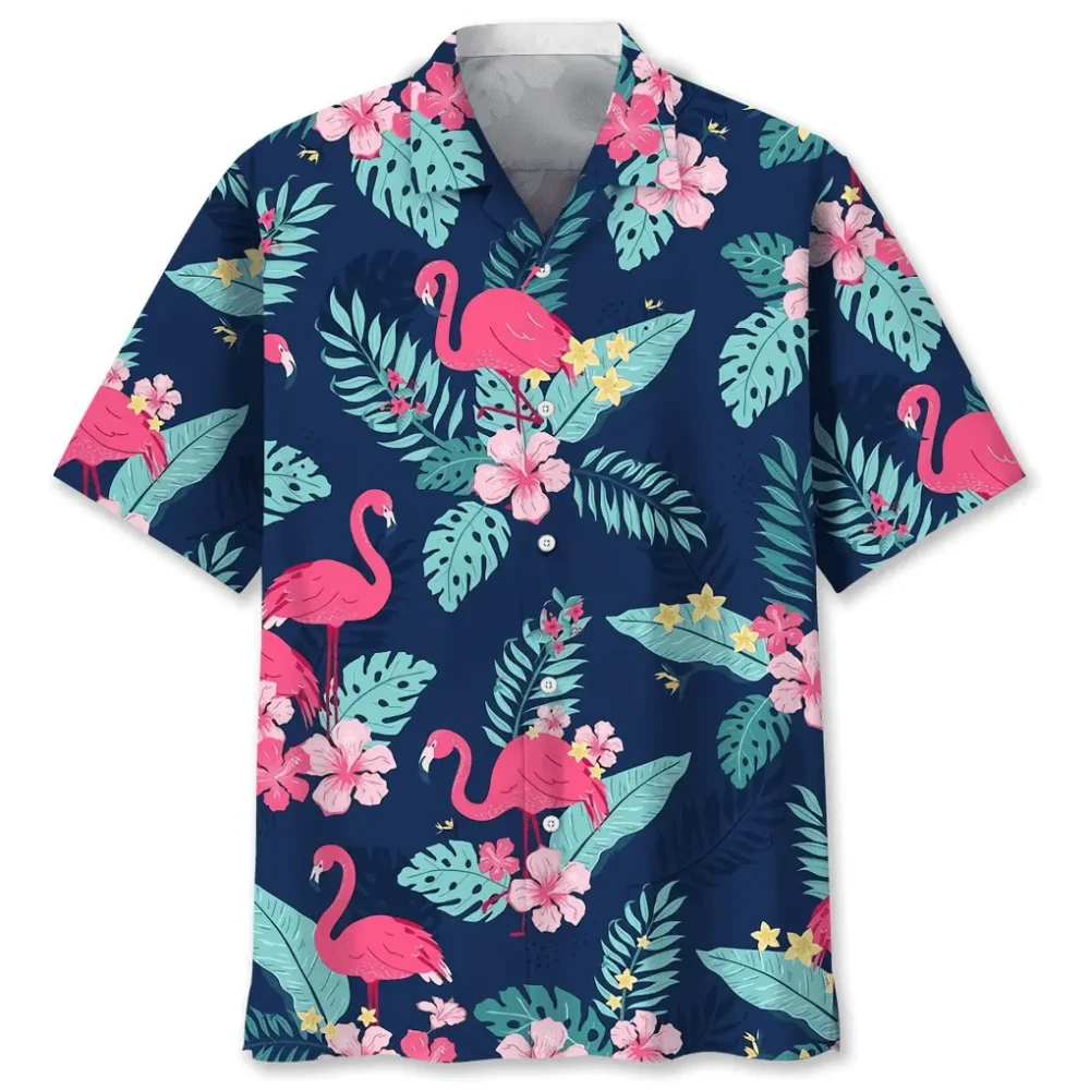 Flamingo Nature Hawaiian Shirt HWBN2762707 - Beltina