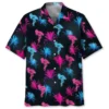 Flamingo Retro Neon Hawaiian Shirt HWBN2763504 - Beltina