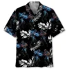 Floral Robotic Hawaiian Shirt HWBN2763446 - Beltina