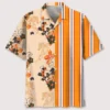 Floral Stripes Horse Hawaiian Shirt HWBN2762503 - Beltina