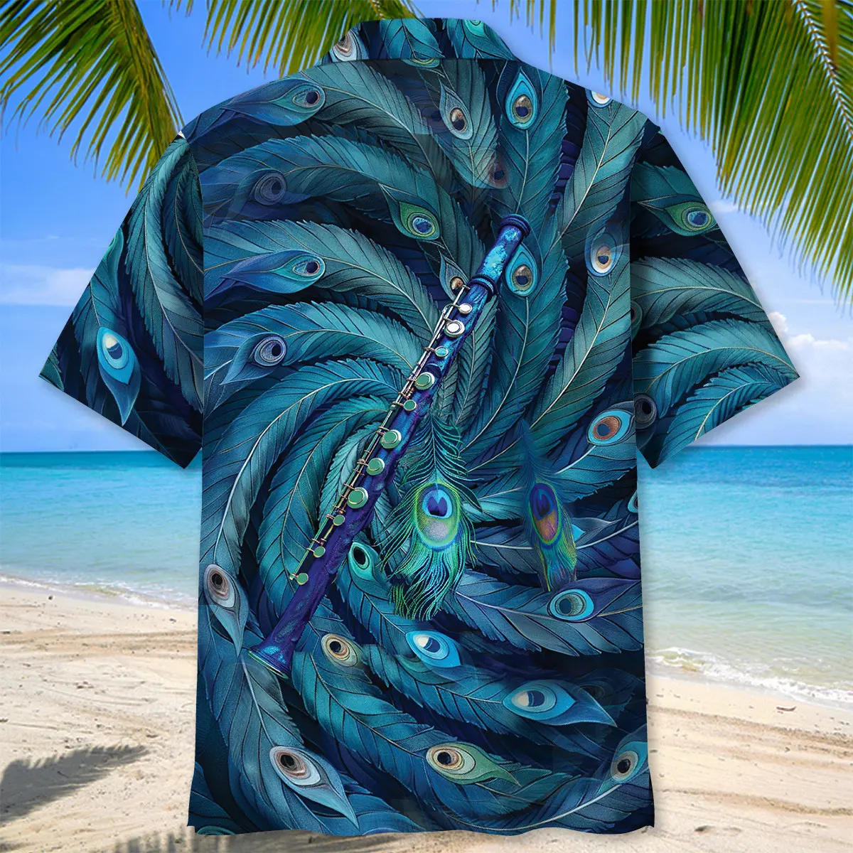 flute-peacock-hawaiian-shirt-3