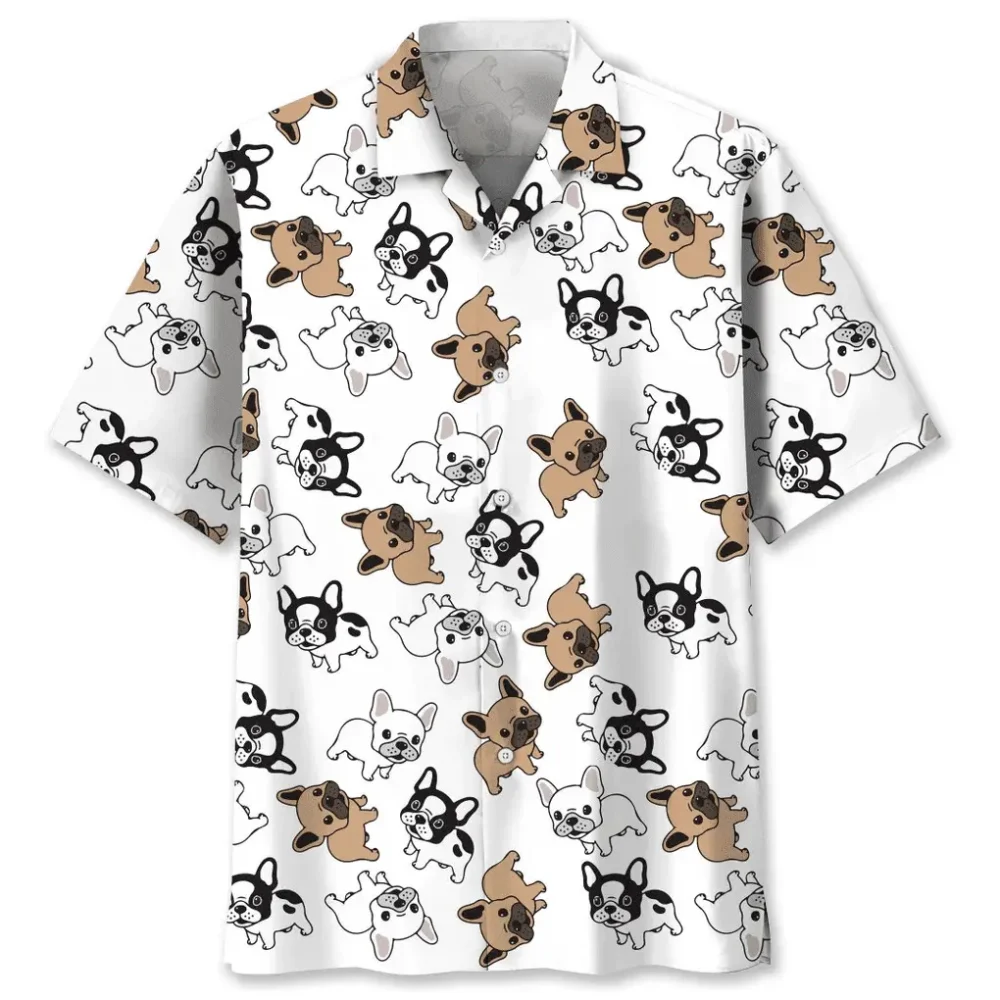 French Bulldog Lovers Hawaiian Shirt HWBN2762141 - Beltina