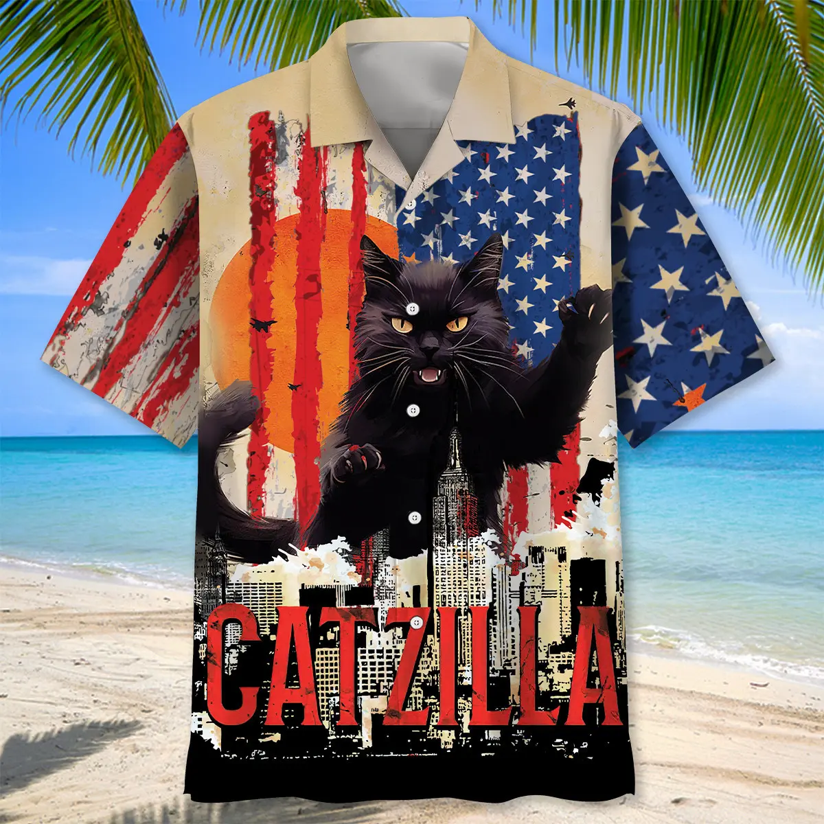 funny-america-black-cat-hawaiian-shirt-1