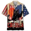 Funny America Black Cat Hawaiian Shirt HWBN2764190 - Beltina