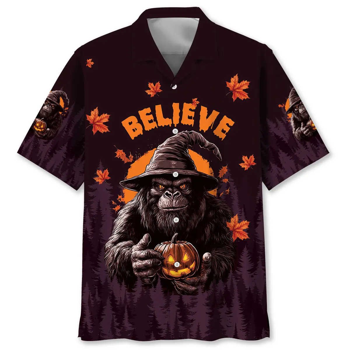 funny-bigfoot-halloween-night-believe-hawaiian-shirt