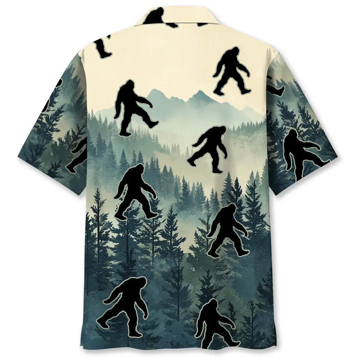 funny-bigfoot-sasquatch-in-the-jungle-hawaiian-shirt-2