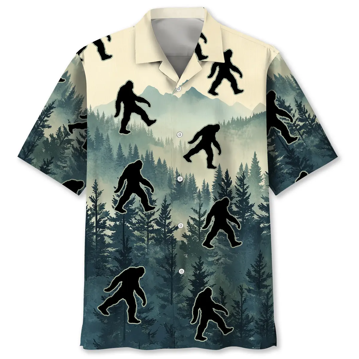 funny-bigfoot-sasquatch-in-the-jungle-hawaiian-shirt