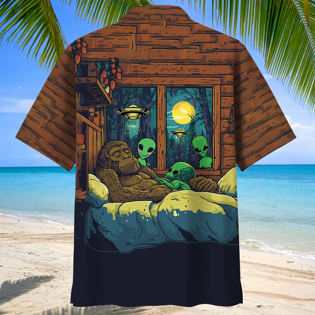 funny-bigfoot-sleep-with-alien-hawaiian-shirt-3