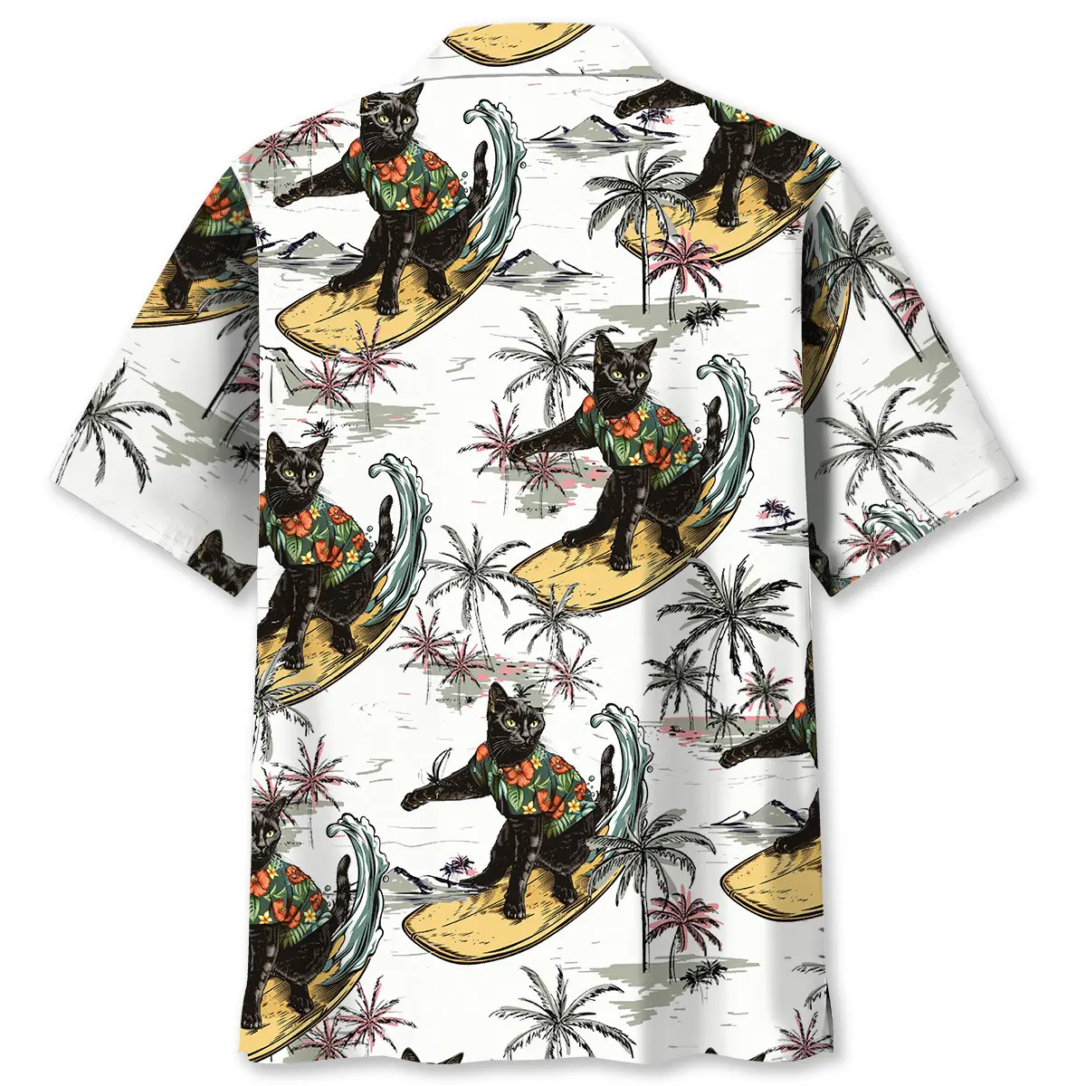 funny-black-cat-surfing-hawaiian-shirt-2
