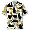Funny Black Cat Taco Hawaiian Shirt HWBN2764203 - Beltina