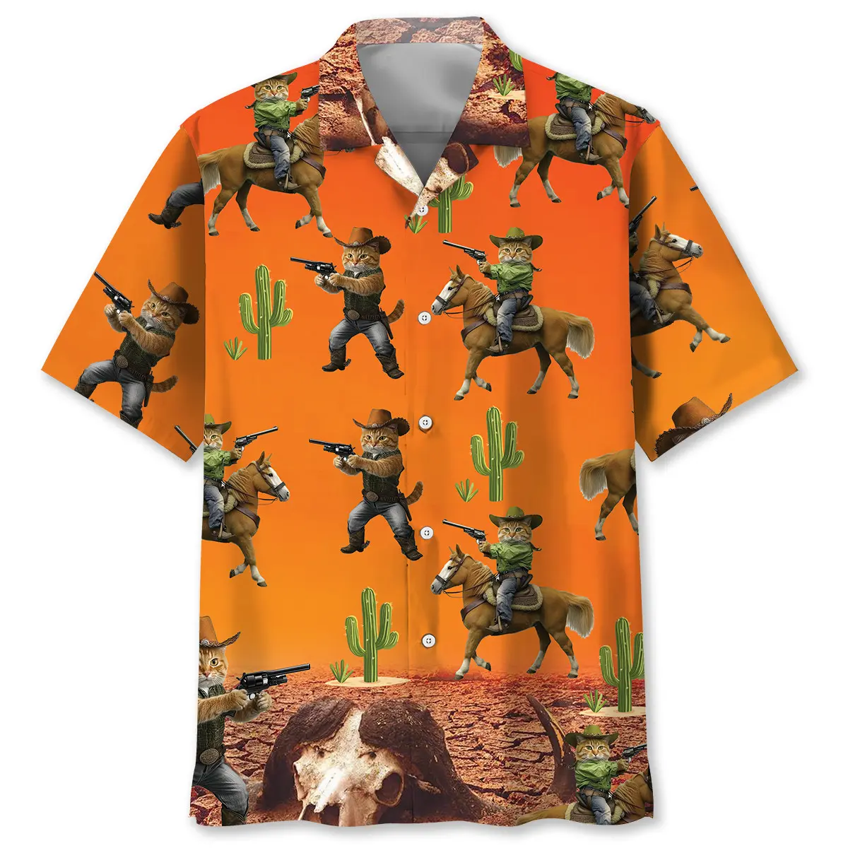 funny-cat-cowboy-desert-hawaiian-shirt