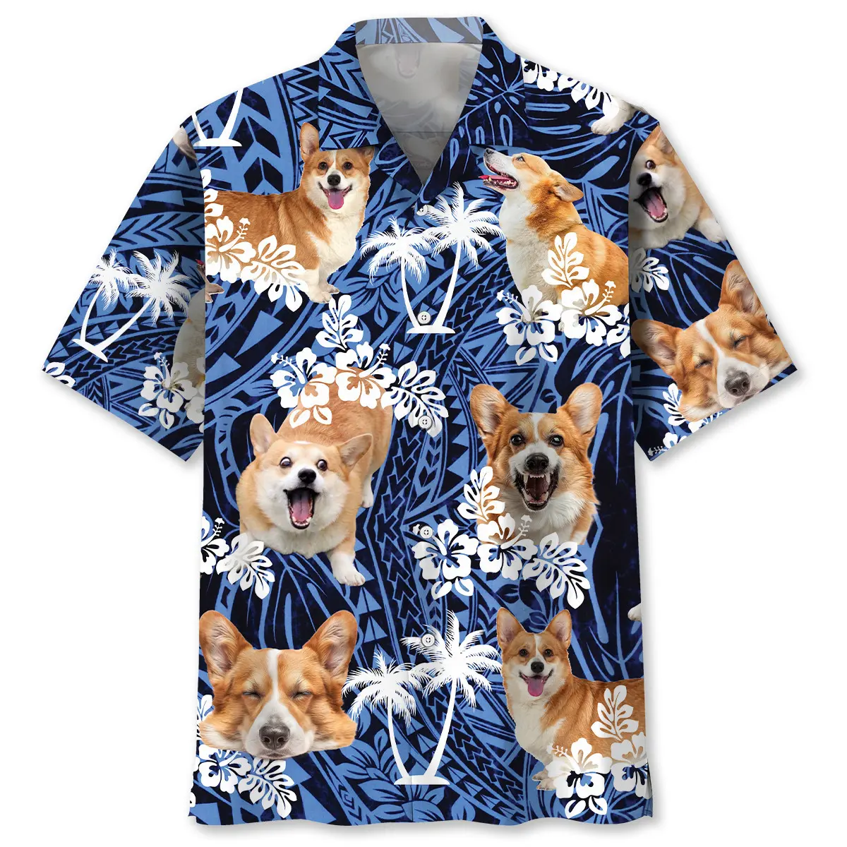 funny-corgi-dog-face-hawaiian-shirt