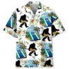 Funny Cornhole Bigfoot Hawaiian Shirt HWBN2763499 - Beltina