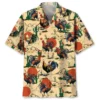 Funny Cowboy Riding Rooster Hawaiian Shirt HWBN2763718 - Beltina