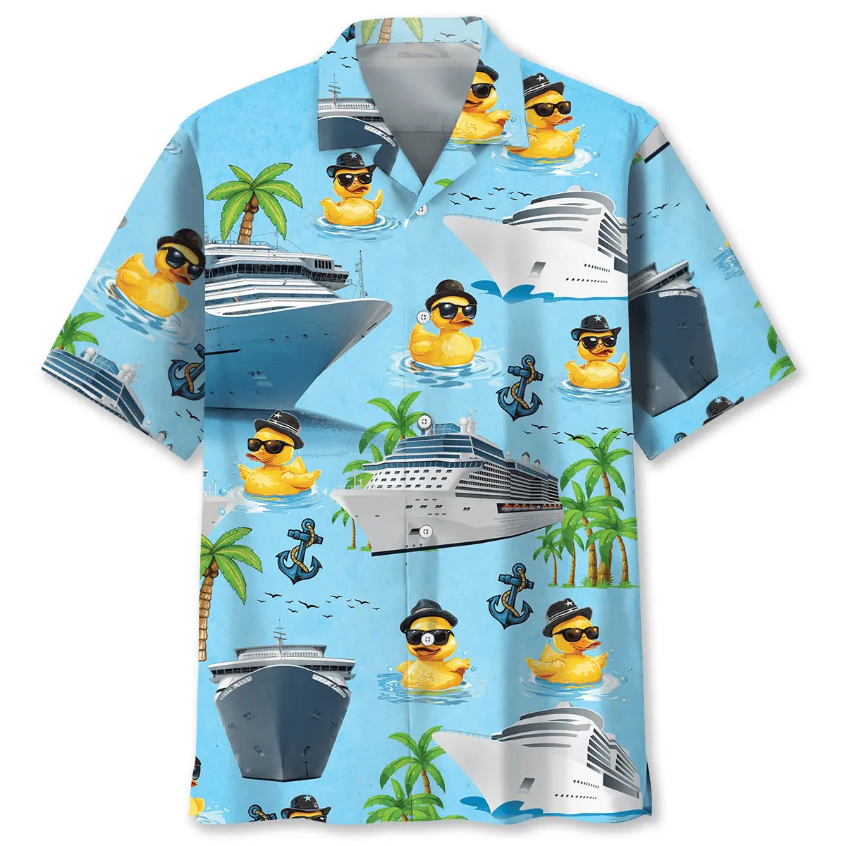 funny-duck-cruise-hawaiian-shirt