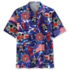 Funny Firefighter Blue Hawaiian Shirt HWBN2763611 - Beltina