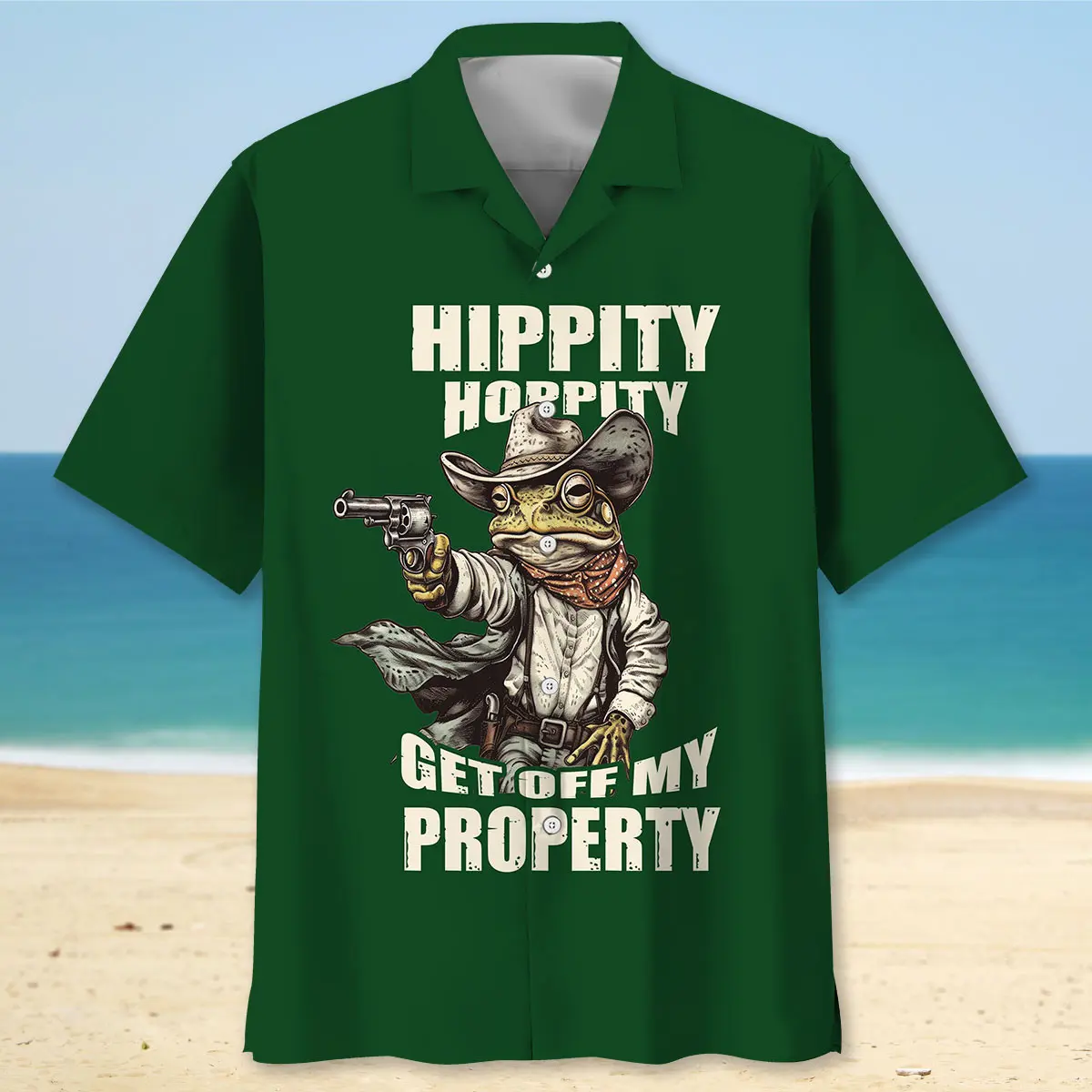 funny-frog-cowboy-hawaiian-shirt-3
