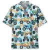 Funny Monster Truck Car Fire Hawaiian Shirt HWBN2764131 - Beltina