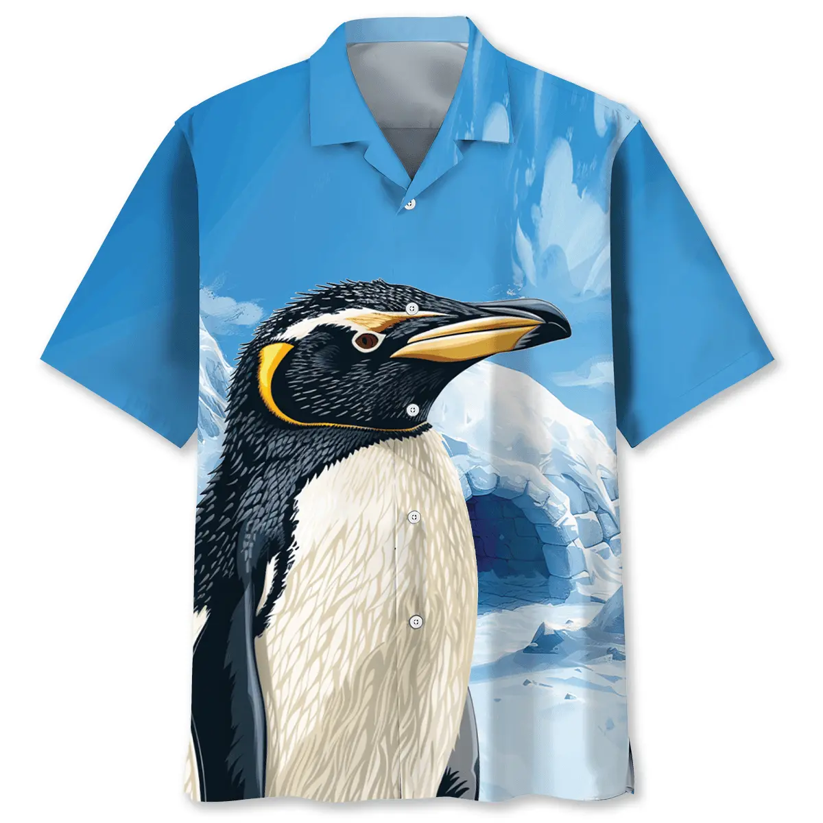 funny-penguin-north-pole-hawaiian-shirt