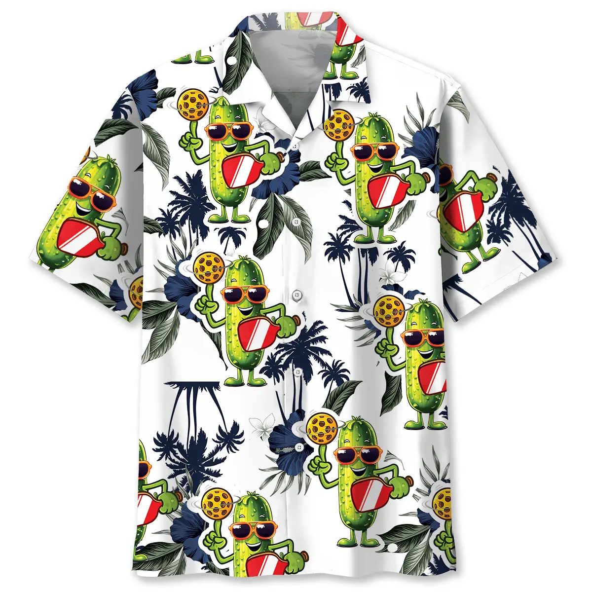 funny-pickleball-tropical-hawaiian-shirt