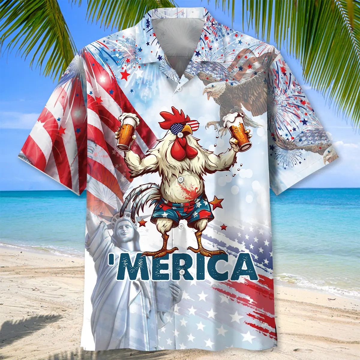 funny-rooster-happy-4th-of-july-hawaiian-shirt-1
