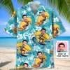 Funny Surfing Custom Photo Hawaiian Shirt HWBN2764802 - Beltina